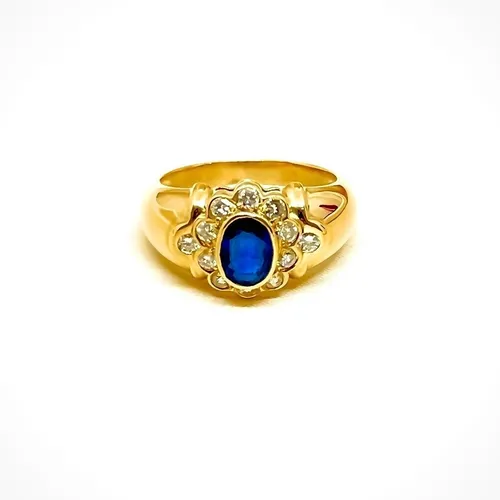 Pequeño anillo de oro online con piedras preciosas codycross