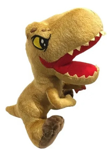 Peluche Jurassic World Explorers Dino T-rex 20cm Marrón Claro