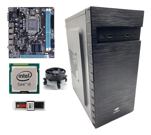 Computador Pc Intel Core I3 2100 8gb Ddr3 120 Ssd Win10 Pro