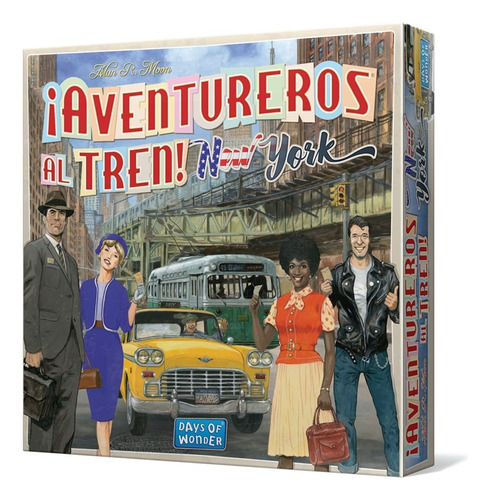 ¡aventureros Al Tren New York - Juego De Mesa