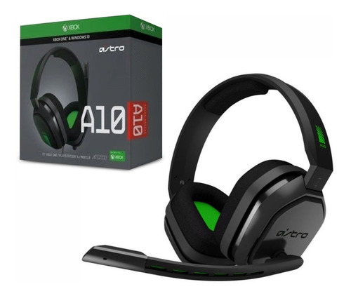 Auricular Audifono Gamer Logitech Astro A10 Xbox One Verde