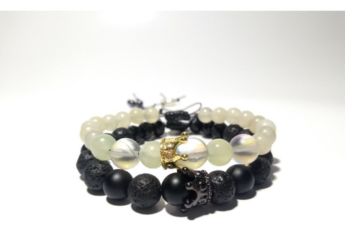 Pulseras Pareja - Piedra Natural - Cristal