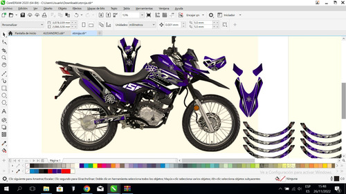 Venta De Calcomanías Personalizada Xtz150