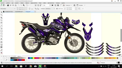 Venta De CalcomanÃas Personalizada Xtz150