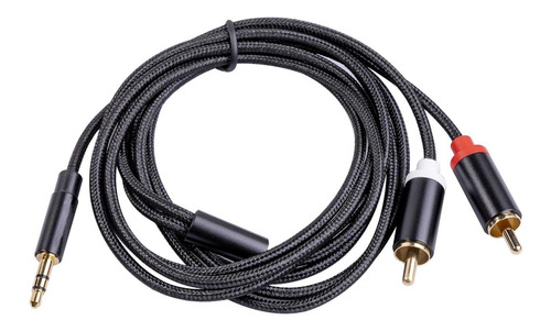 Rca A 3,5 Mm Auricular Altavoz Y Splitter 1,8 Millones