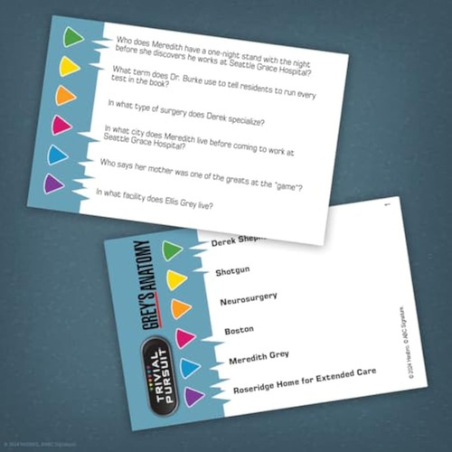Trivial Pursuit Grey's Anatomy, Juego De Trivia De