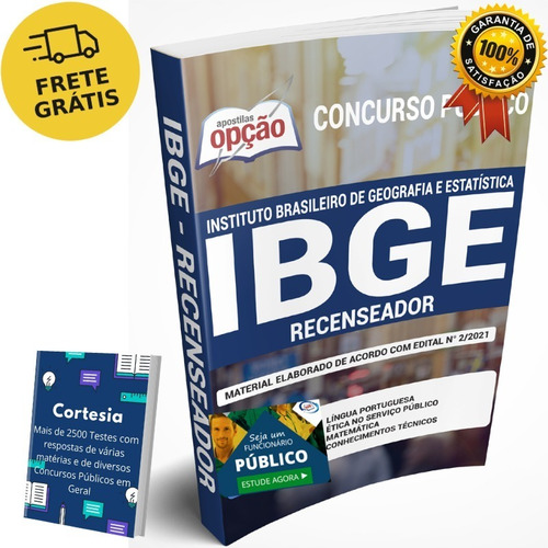 Apostila Completa Concurso Recenseador Do Ibge