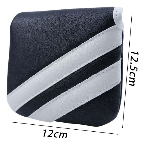 Pu Golf Club Headcover Equipo De Entrenamiento Golf Negro