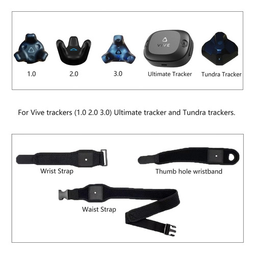 Correa Htc Vive Full Body Tracker Para Realidad Virtual Color