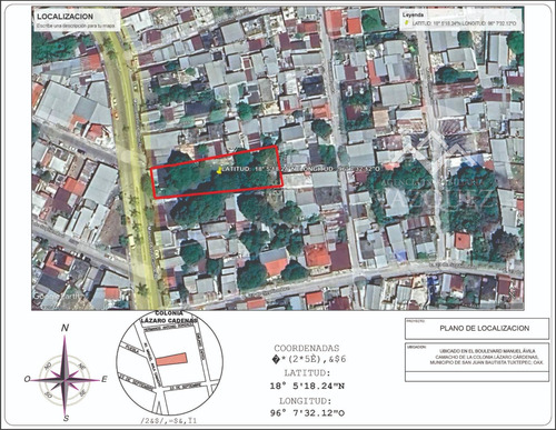 Terreno Ubicado En El Centro De San Juan Bautista Tuxtepec,oaxaca. A 300 Metros De La Terminal De Ado