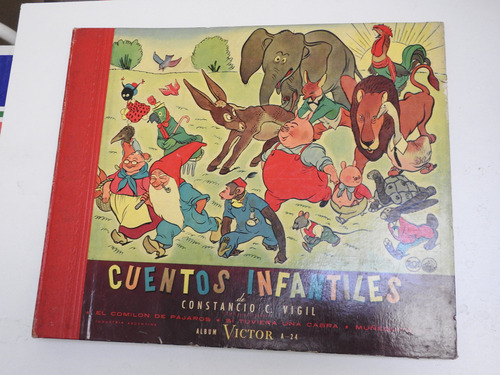 V6477 - Cuentos Infantiles De Constancio Vigil. 3 Vinilos