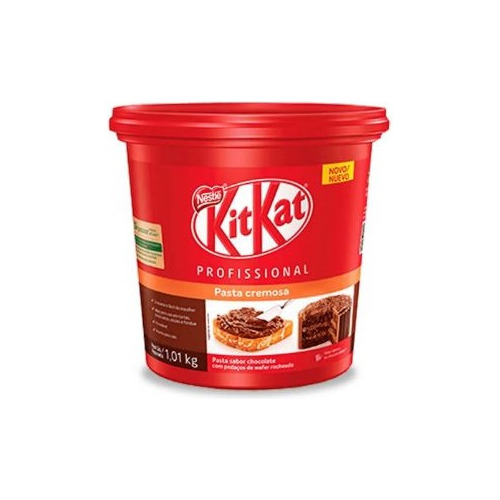 Pasta Cremosa Kitkat Recheio Cobertura Nestle 1,01kg