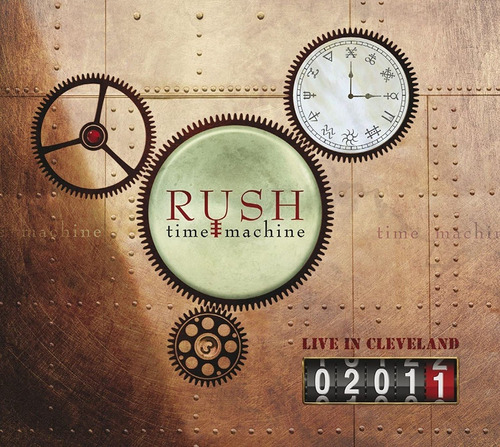 Cd Rush Time Machine 2011 Live In Cleveland Nuevo Obivinilos