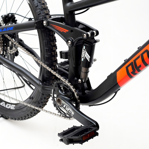 Bike Full Suspension Aro 29 12v Redstone Blade Shimano Deore Cor Preto/vermelho