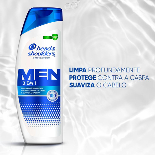 Shampoo Anticaspa Men 3x1 Head & Shoulders 200ml