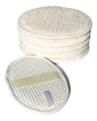 Paquete De 6 Almohadillas Exfoliantes Grandes De 6.3 X 4.3 I