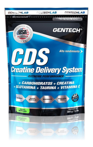 Creatina Blend Cds 800grs Sin Tacc Gentech Tienda Oficial