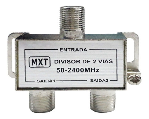 Imagem 1 de 6 de Divisor De Alta 1x2 Frequência 5 A 2400 Mhz Way Splitter 