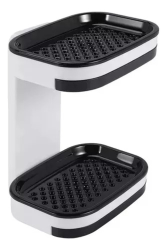 Jabonera Resistente De Doble Capa, Soporte Para Esponja, Par