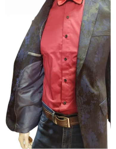 Imagen 2 de 4 de Saco Elegante Fantasia Jacquard