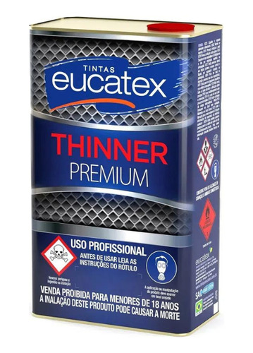 Thinner Limpeza 9100 5l - Eucatex