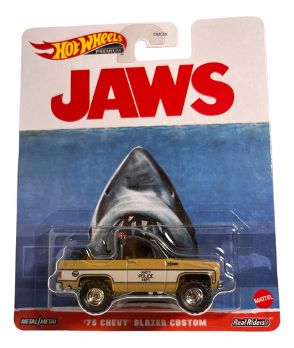 75 Chevy Blazer Custom Jaws Hot Wheels Premium Hkc24