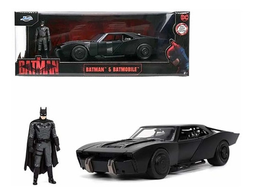 Jada 1:24 2022 Batman & Batimovil Con Figura Batman Dc 