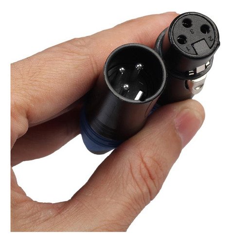 2 X 5 Pares Conector Xlr , Macho Y Hembra Amarillo