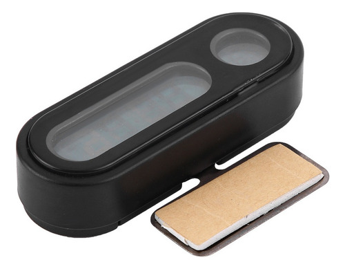 Termómetro Reloj Digital Led Electrónico Para Coche 2 En 1