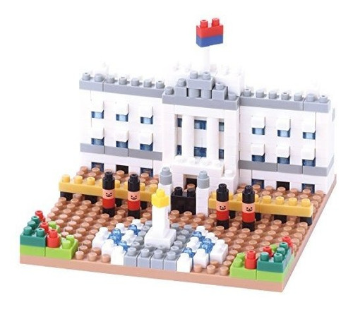 Nanoblock  Juego Construcción- Palacio De Buckingham