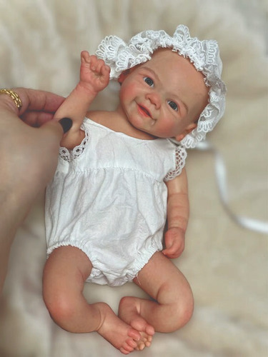 Bebe 35cm Muñeca Reborn Realista 2025 Collections Silicona