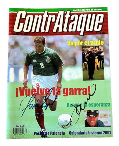 Revista Firmada Javier Aguirre Alberto García Aspe Selección