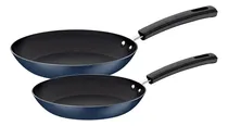 Comprar Jogo De Frigideiras Tramontina Alumínio Sicília 2 Pç Azul Cor UNIC