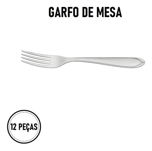 Faqueiro Tramontina Inox 76 Peças Jogo De Talheres Laguna