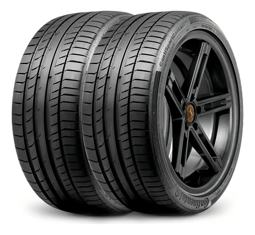 Kit 2 Pneu 235/35r19 91y Tl Xl Fr Contisportcontact 5p