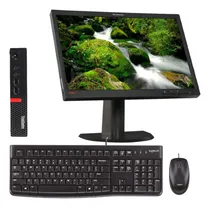 Comprar Pc Lenovo Tiny I5 | 8gb | 256gb | Lcd 22  | Logitech