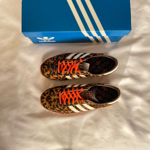 Adidas Sl72 Leopardo No Samba 3.5 Mx Talla Mujer