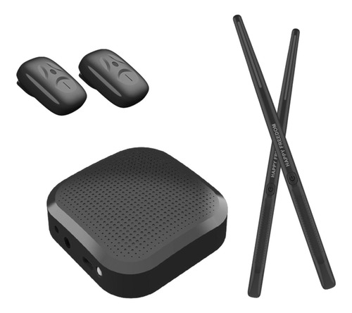Conjunto De Tambor Adaptador De Áudio Para Pedal