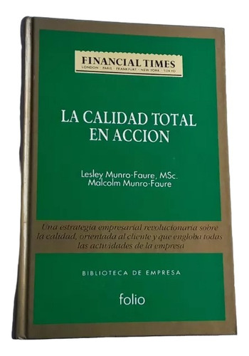 Marketing La Calidad Total En Acción Munro-faure