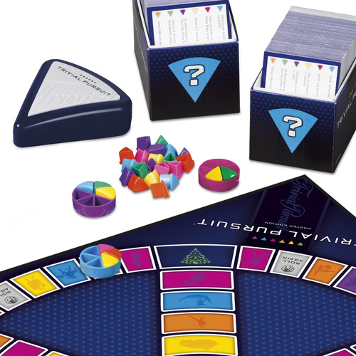 Juego De Preguntas Hasbro Gaming Trivial Pursuit Master Edit
