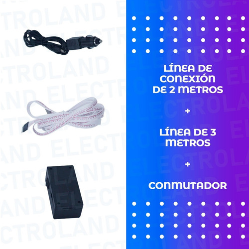 Imagen 3 de 10 de Luces Ritmicas Para Auto Auto Adhesivas Led Luneta Rgb 90cm