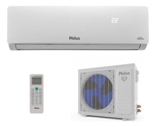 Ar Condicionado Split Hi Wall Inverter Philco Eco 24000 Btu/ Cor Branco 220V