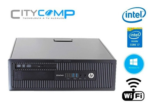 Pc Hp Intel Core I5, 8 Gb Ram, Ssd 512 Gb, Wifi (Reacondicionado)