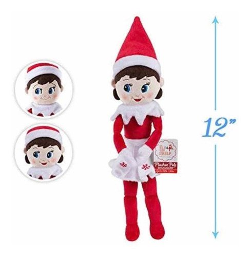 Pareja De Niña Y Niño Elfo Duende The Elf On The Shelf 30 Cm