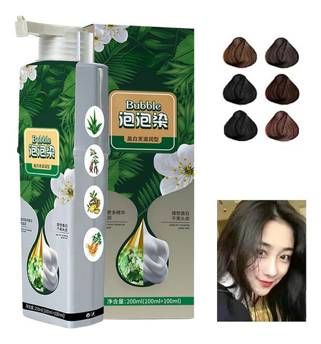 Champú Colorante Para El Cabello Plant - g a $74151