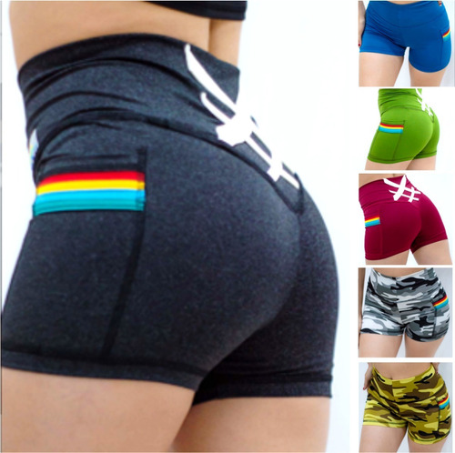 Short Pata Deportiva Y Casual Con Bolsillo Elasticado