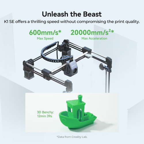 Creality K1 Se Impresora 3d Ensamblada Nivelación Automática