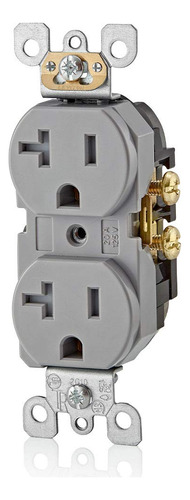 20a 125v Receptáculo Dúplex Hoja Recta Grado Residenc...