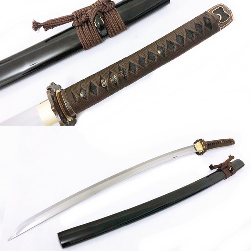 Imagem 1 de 10 de Katana Militar Gunto Segunda Guerra Samurai T10 Afiada
