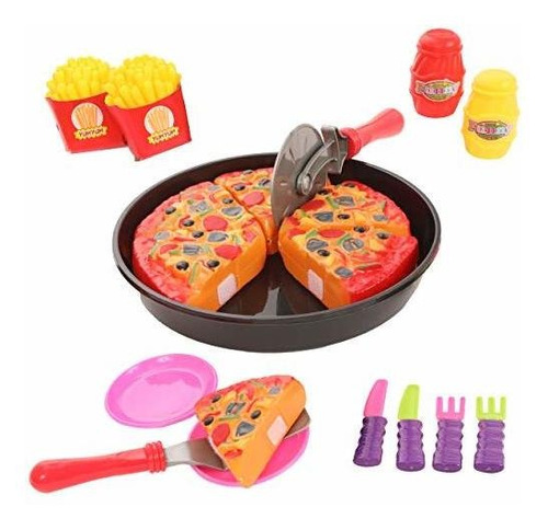 Pizza Play Play Set Complete Pretend Pizza Party Cuttin...